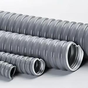 Buy cheap Liquid Type Flexible Metal Conduit Strong Tensile Strength In Black Grey White from wholesalers