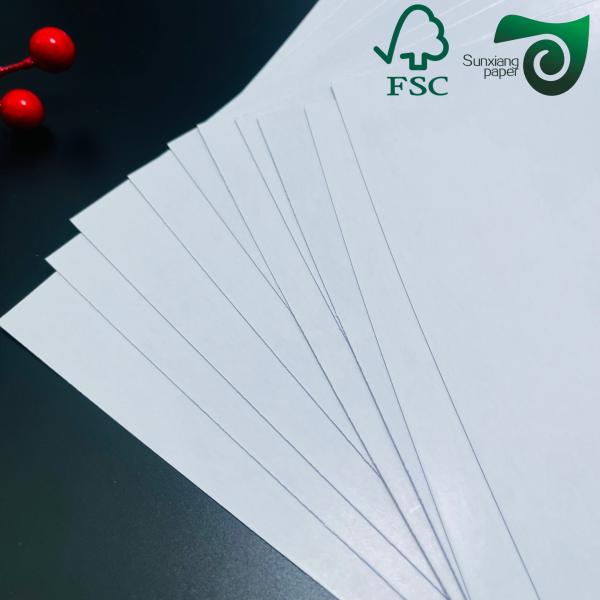 FSC 270gsm 310gsm Blue Core Playing Card Paper Double Sided Glossy Coated Board