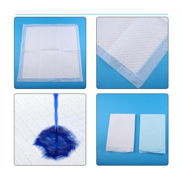 OEM Printed Disposable Hospital Bed Pad Nursing Underpad Incontinence Dignity Sheets