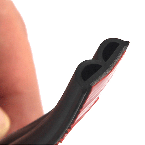 Customized TPE TPV TPR Rubber Extruded Round Solid Seal Strips Trim for Your Drawing or Samples