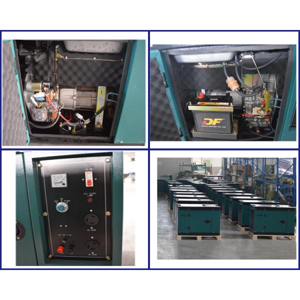 Electric Start Small Portable Generators 5kva 7kva Genset With UK Standard