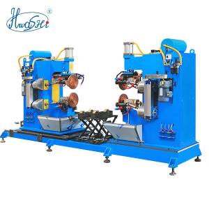 Cheap Hwashi Customized 38ov Double Station Fuel Tank Making Machine, Seam/Roll Weldingmachine for Tank wholesale