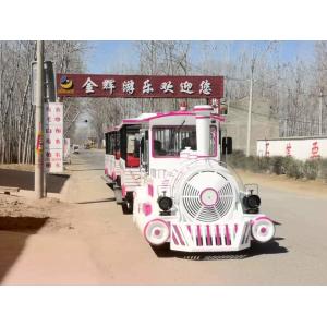 Buy cheap 42 Seats Electric Trackless Train Electric Sightseeing Car Regent Style from wholesalers
