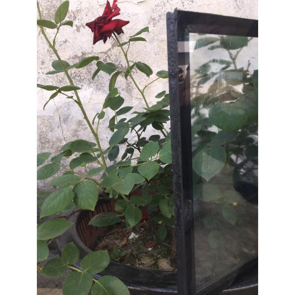 16-30 Mm Decorative Glass Window Panels , Theft Proof Translucent Glass Panels