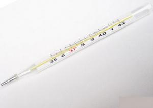 China Arimpit / Rectal Mercury Fever Thermometer , Medical Mercury Thermometer on sale