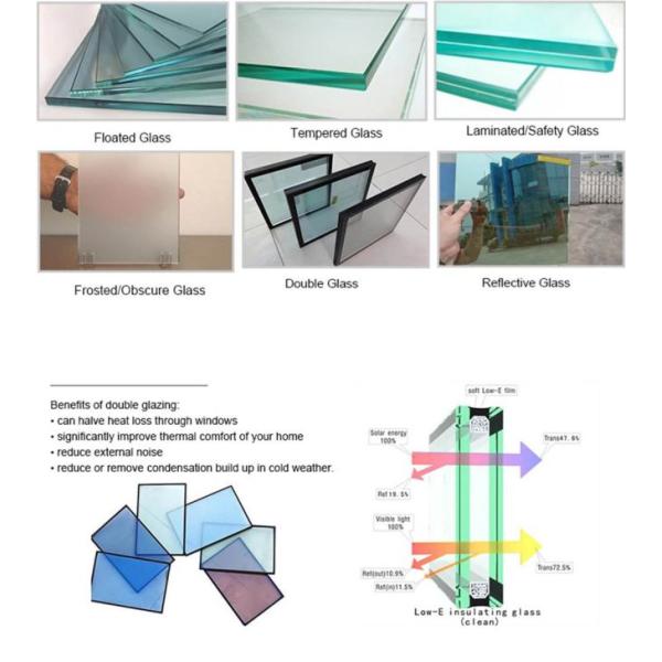 New Construction Custom Aluminium Awning Style Casement Windows Soundproof Superior Modern