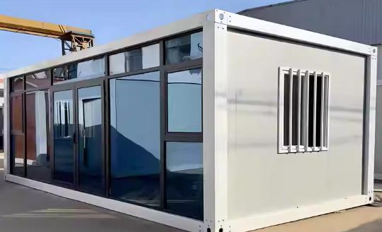 Detachable Office Mobile Flat Pack House With Modern Design Recyclable Materials