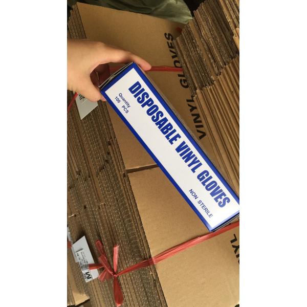 Disposable Vinyl Examination Gloves Powder Free 3.0g 3.5g 4.0g 4.5g