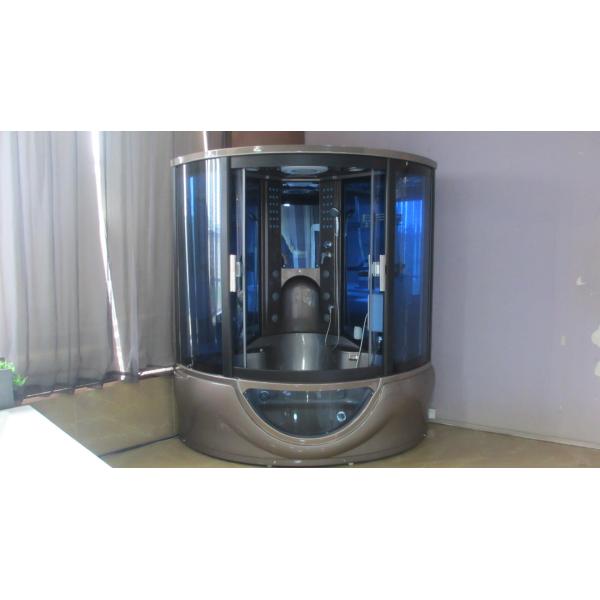 5 Foot Rectangular 2 Person Corner Bathtub 1700x650mm With Video