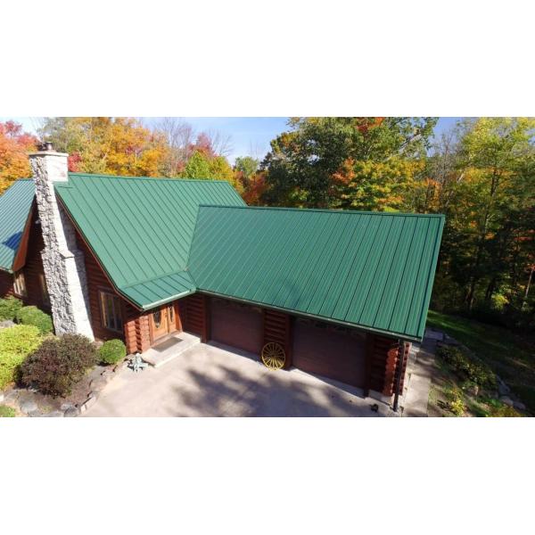 RAL6020 0.50*1040 PPGL AZ165 HDP PVDF 30 Years Matt Textured Steel Coil Beckers Painted Galvanized Steel Metal Roof