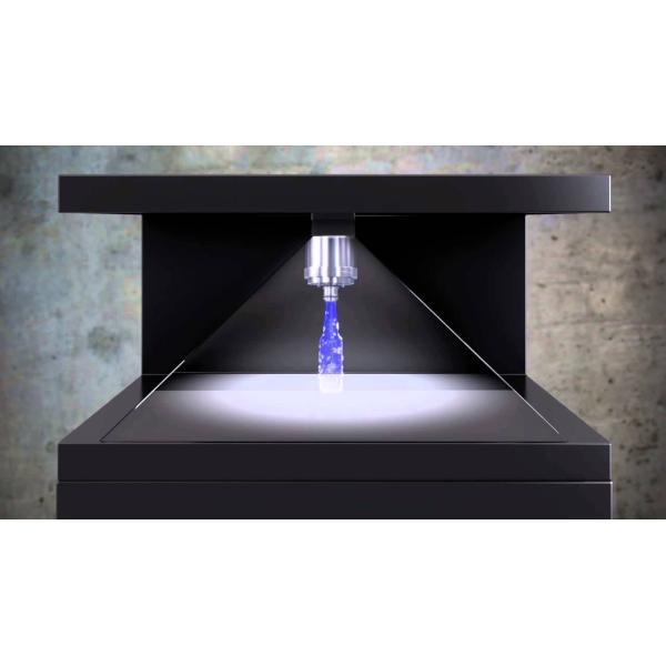 42'' Virtual Projection Hologram Pyramid For Exhibition , Trade Show