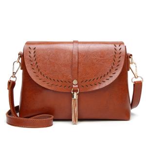 Cheap Retro Shell Tassel Crossbody PU Leather Handbags wholesale