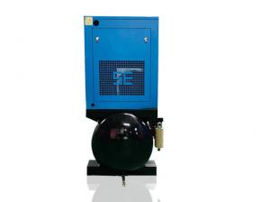 China 11KW  All In One Screw Type Air Compressor Tank Mounted With Refrigerated Dryer on sale