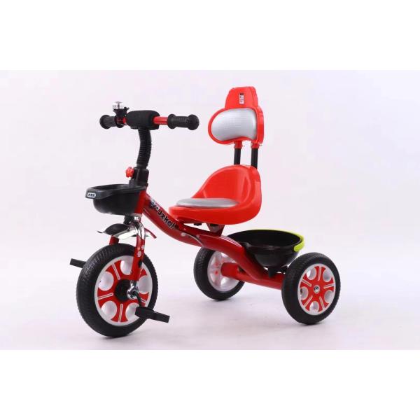 Simple Assembly Required Children'S Tricycle Bicycle With No Foldable Design