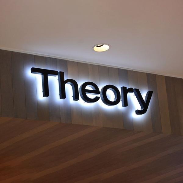 Custom 3D Metal PC Acrylic LED Backlit Signage for Bar Stainless Steel Letter Wall Logo Signs