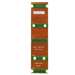 Cheap 1.5mm Rigid Flex PCB Green Cover Film White 10 Layer PCB ENIG wholesale