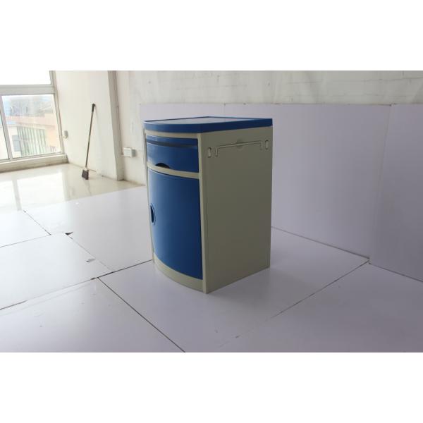 50 Kg Loading Hospital Medical Furniture ABS Lightweight SS Hospital Bedside Cabinet ODM