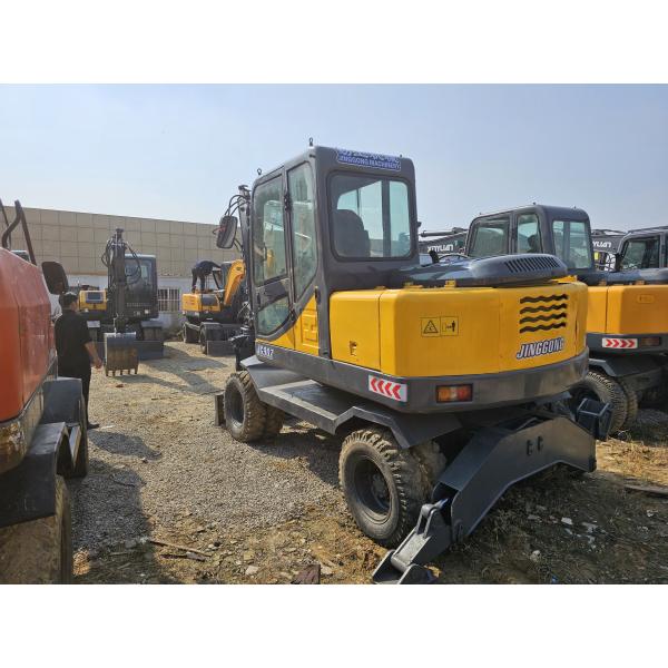 Jg90z Wastemaster Wheeled Excavator Machine Grapple Bucket CE