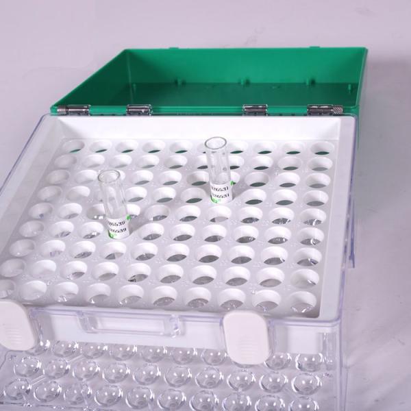 Glass Blood Tube Cryogenic Storage Box 13×75mm