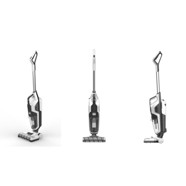 Multi-surface Dry Wet Self-cleaning Mop Washer Vacuum Cleaner with Battery Power Source