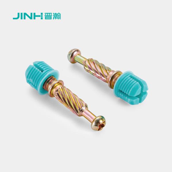 32mm Length Minifix Connecting Bolts OEM Customizable Furniture Panel Connector