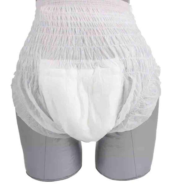3-D Leak Prevention Style Adult Diaper Pants Pull Up Clothlike Pants for Incontinence