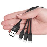 China Durable 3 In 1 Multifunctional USB Cable OD 3.5mm for sale