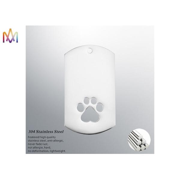 Keyring Bone Shaped SS304 Dog Name Tags Engraved