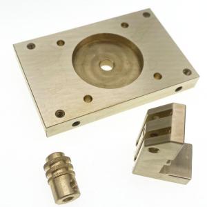 China H8 Brass Machined Parts H90 , H68 Precision Brass Turned Components on sale