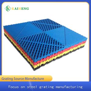 Cheap Custom Steel FRP Grid Mesh Fibreglass Floor Grating Plate wholesale