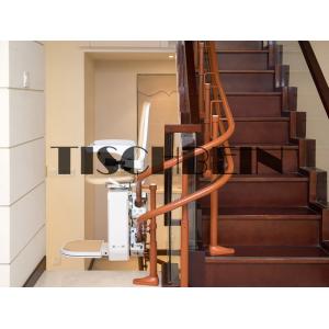 Government Office Wheelchair Lift 250kg Curcled Guide Rail Barrier-free