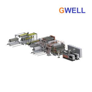 Cheap TPU Sheet Extrusion Line TPU Hot-melt Film Production Machine Use Single Screw Extruder For Clothes Shoes Glass wholesale