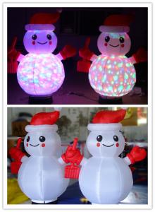 Cheap Lighting Inflatable Snowman for Christmas and Promotion Decoration wholesale