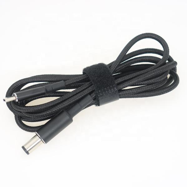 100W 20V 5A PD Charger Durable Braided USB Type C to DC 7.4x5.0mm Cable for Laptop