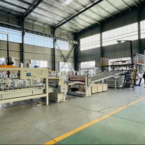 Cheap 75kW PLC Siemens Control Laminated PVC Marble Sheet Making Machine wholesale