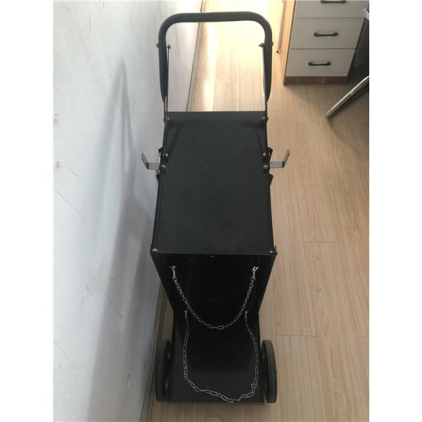 Black Iron 3 Tiers Mig Welder Cart Rolling Welding Cart With Drawers Tank Storage