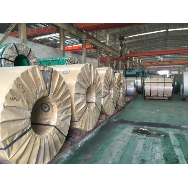 201 AISI Stainless Steel Cold Rolled Coils 20mm Thick Mirror Finishing