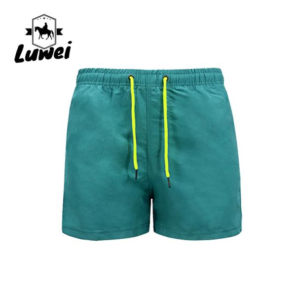 Polyester Gym Workout Shorts Training Running Jogger Summer Shorts With Pocket
