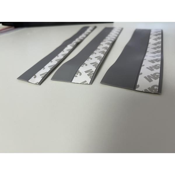 2" Silicone Rubber/PVC Under Door Sweep Weather Stripping Door Bottom Seal Strip Draft Wind Stoppers