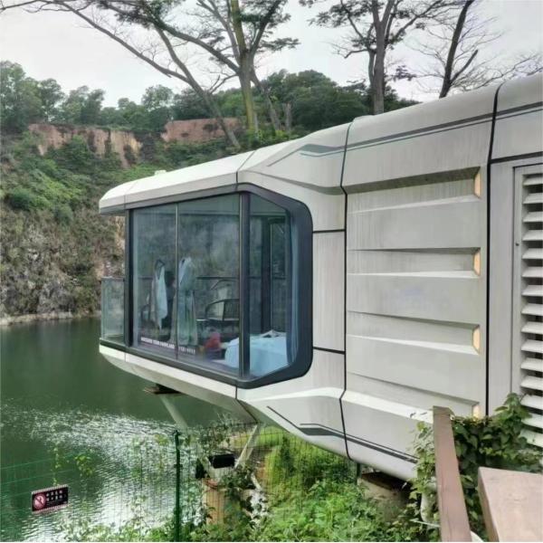 Modern Design Villa Custom Production Luxury Friendly Space Capsule House Prefabricated