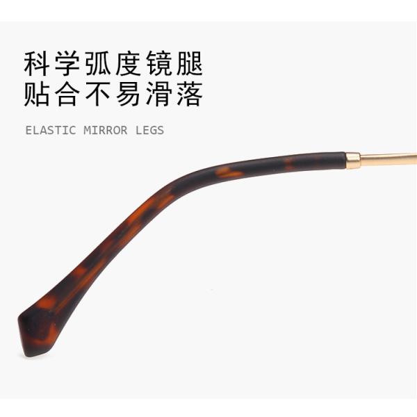 Men Women Lightweight Eye Frames , Casual Aviator Metal Optical Glasses Frames