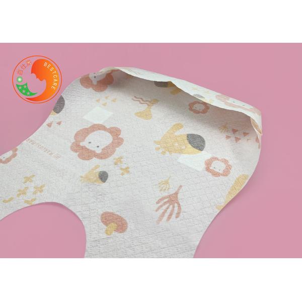 Portable Waterproof Teething Bibs Ultra Soft Time Saving Hygienic