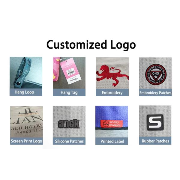 Handy Picks Microfiber Waffle Golf Towel With Carabiner Clip, Waffle Pattern Hook and Loop Fastener the Convenient Golf Cleaning Towel