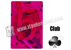 China Plastic Playing Cards Bonus Invisible PlayingCards For Contact Lenses Poker Cheat on sale