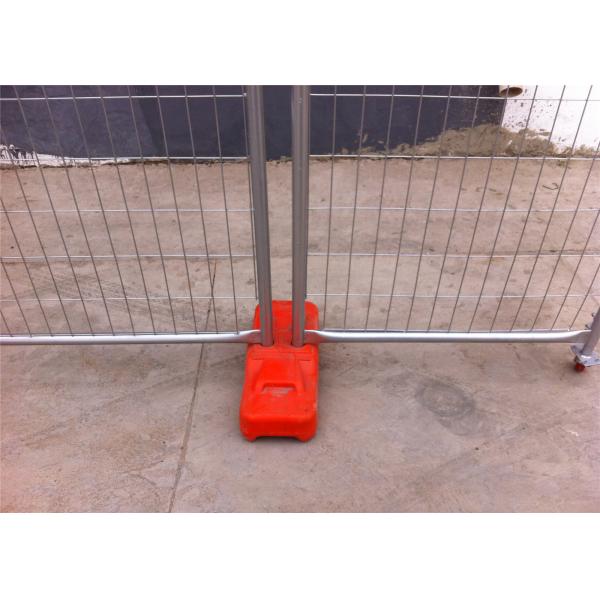 Durable Galvanized Temporary Fence Steel Security Fence Panels For Events