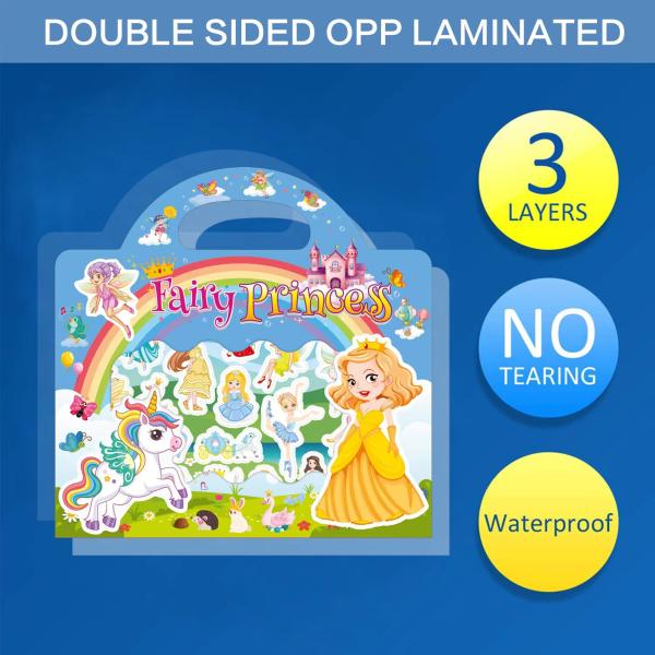 art paper Hardcover Book Printing Usborne Custom Sticker Book For Kids