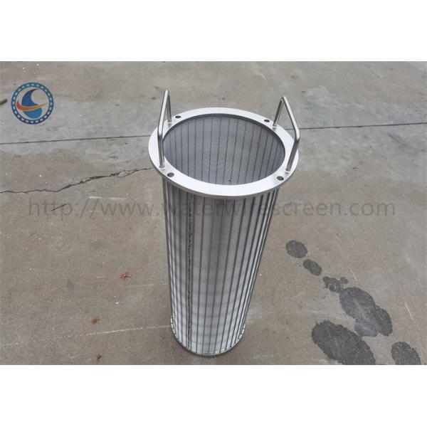 Backwash Johnson V Shape Filter Element With Handle Basket