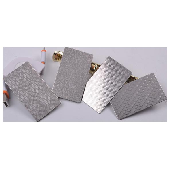 1500mm Mirror Polished Stainless Steel Sheet 304L 304 316 Wooden Embossed PVD OEM