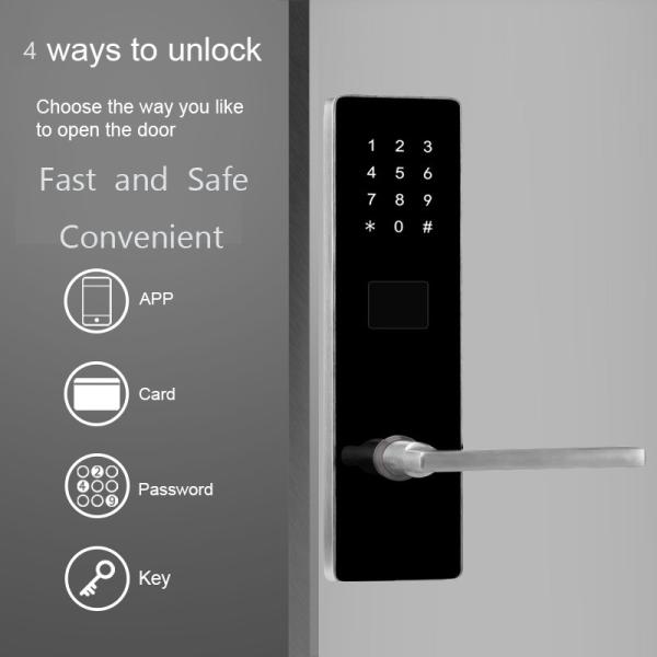 OEM Apartment Smart Door Lock Mortise Digital Main Door Lock