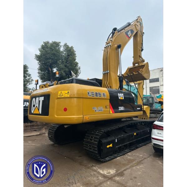 Trench Digger 336D Used Caterpillar Excavator 36 Ton Time Tested Earth Handler Excavator